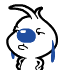 http://smayly.ru/gallery/anime/WhiteDog/white-dog-blue-nose-emoticons-3.gif